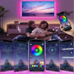 Tira-de-Luces-Led-RGB-5050-con-Bluetooth-cinta-de-diodo-Flexible-con-USB-1-30M